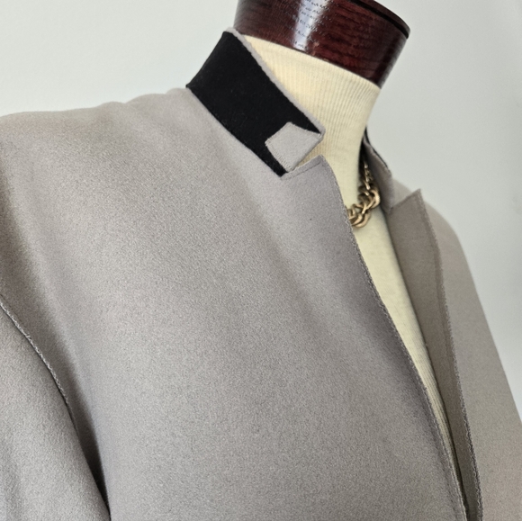 Rag & Bone Wool Light Grey Clifton Coat. Size 4 - Picture 5 of 15